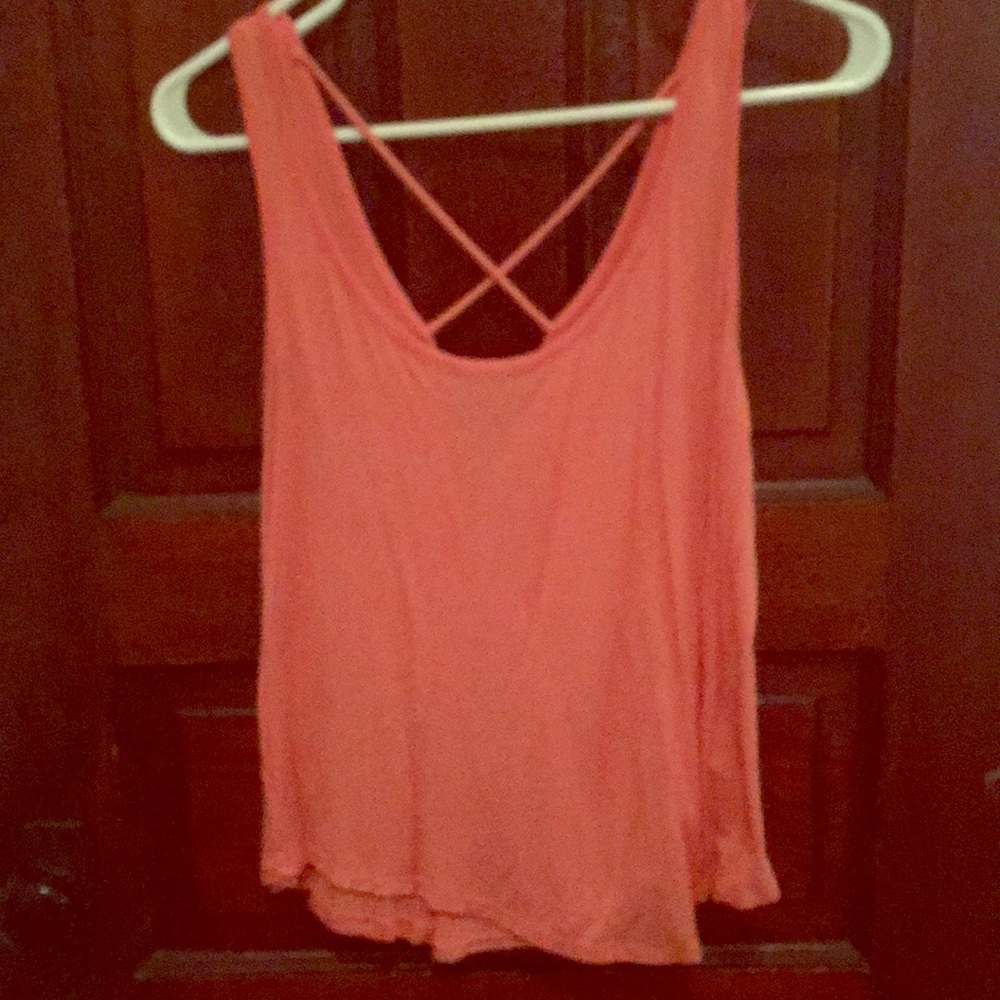 Peach tank top